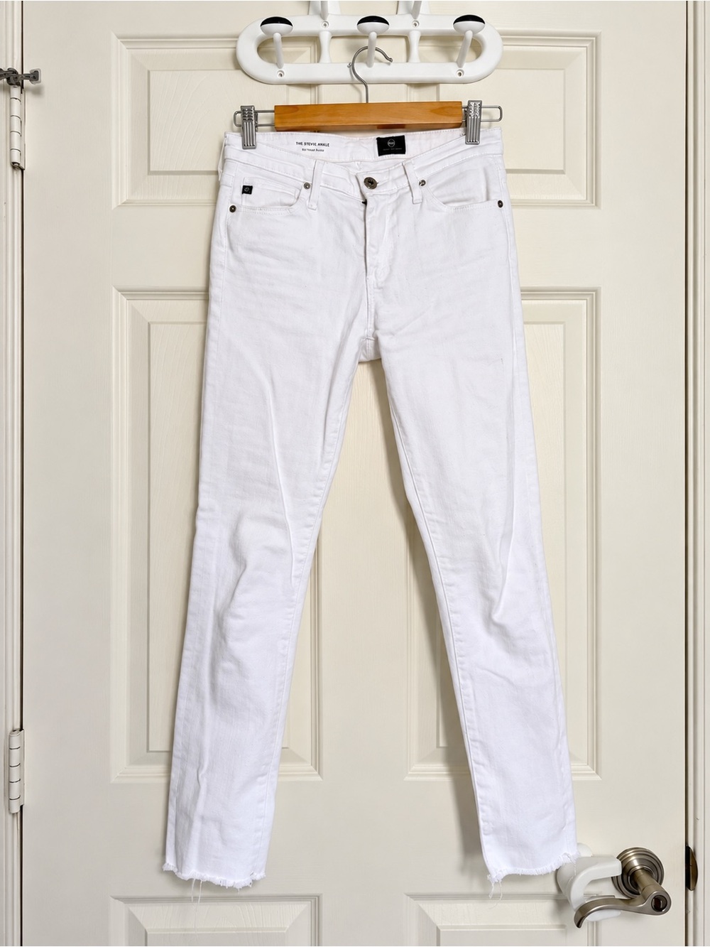 Ag Adriano Goldschmied White Skinny Men’s Jeans